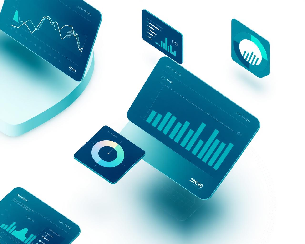 Dashboard de satisfação de clientes da Web.a com gráficos e indicadores